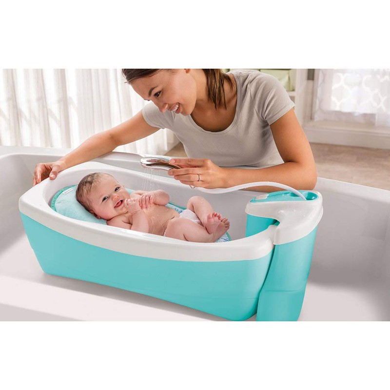 Summer Infant Lil Luxuries Whirlpool Bubbling Spa & Shower (Blue)