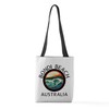 CafePress Bondi Beach Australia (With Black Lettering) 13"x13" Reusable Grocery