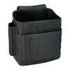 Jefcom DPP-860M-BK Densan EVA Resin Waist Bag, Soft Plastic Pouch,