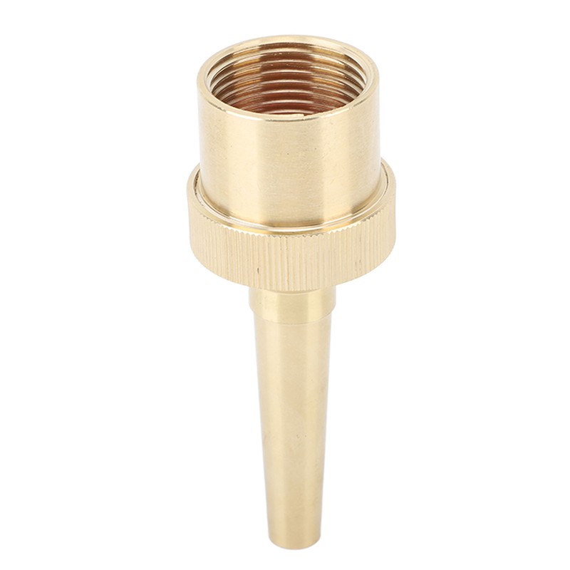 Brass Direct Fountain Nozzle Female Screw Connection Spherical Joint Adjustable