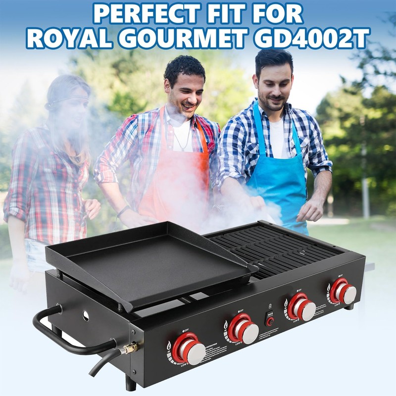 Flame Tamers for Royal Gourmet GD4002T - 2-Pack Grill Burner