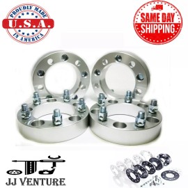 J&J 4PC 5X5.5 (139.7MM) TO 5X5.5 WHEEL SPACER ADAPTERS 1/2-20 STUDS  1.5" (38.1MM)
