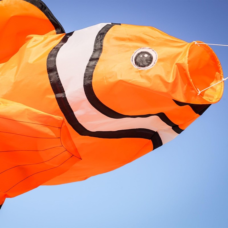 In the Breeze 5251 — Clownfish Big Breeze Windsock™ —