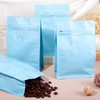 Handship Coffee Bags with Valve(10Pcs, 8oz, 0.5lb) Pale Turquoise Resealable