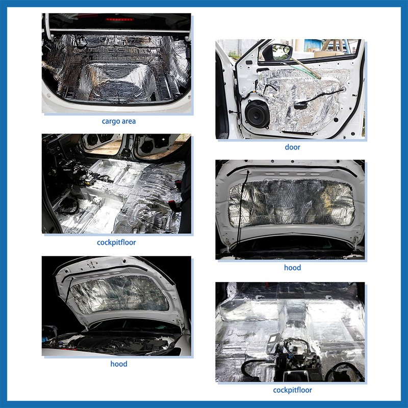 A ABSOPRO 1.6 sqft Heated Bed Sound Insulation Mat Acoustic