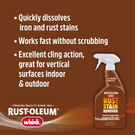 Rust-Oleum Rust-Oleum Whink 349944 Foaming Rust Stain Remover Spray, 24 oz