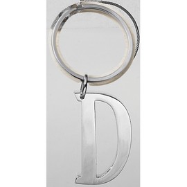 Ganz Initially Yours KeyRing-D, Iron
