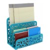EasyPAG Dark Teal Desk Organizer Set 3 Piece Accessories Caddy