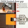 Cabinet Door Hinge Adjustment Tool,4Pcs Magnetic 2mm Gap Alignment jig