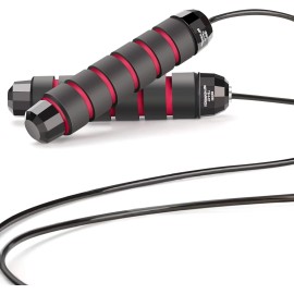 DEGOL Skipping Rope with Ball Bearings Rapid Speed Adjustable Jump Rope Cable