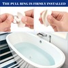 6 Pieces Drain Stopper, Bathroom Sink Stopper, Bathtub Drain Plug