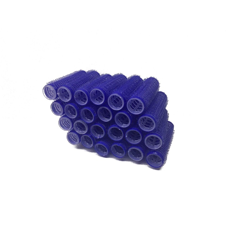 Pack of 24 Self Grip Mini Small Hair Curlers Vented