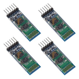 Diitao 4PCS Bluetooth Module BT Modules 6 Pin Wireless RF Transceiver Long Range Bluetooth Transceiver for Arduino (HC-05)