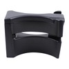 ApplianPar Black Center Console Cup Holder Divider Insert Applicable for