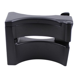 ApplianPar Black Center Console Cup Holder Divider Insert Applicable for Toyota Tacoma Sequoia 2005 2006 2007 2008 2009 2010