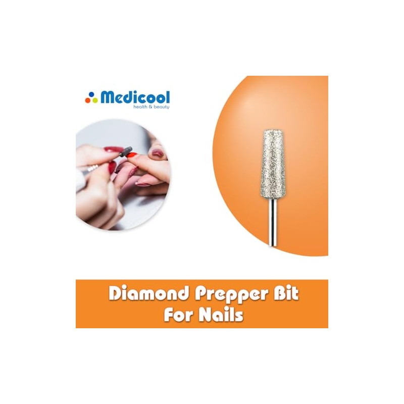 Medicool Diamond Prepper Small Bit -E21- for Prepping, Shaping and