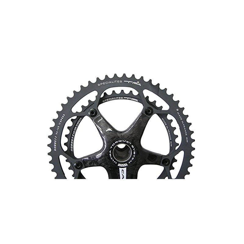 Spécialités TA Horus Campagnolo 11 Speed 135PCD Chainring, Black, 42T