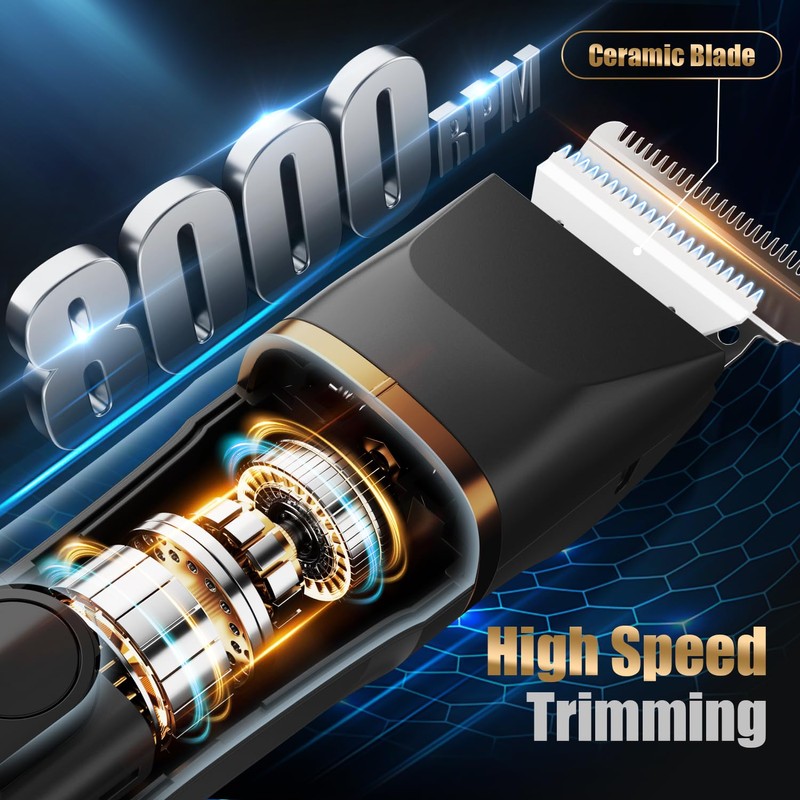 Electric Nose & Body Hair Trimmer for Men – Pubic