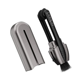 CarbonKlean Peeps Eyeglass Lens Cleaner - Efficient and Durable Carbon Microfiber Technology - Exclusively Used by NASA - 500 Uses (Electroplated Silver)