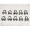 Galvanised Wire Rope Grips Clamp 10MM x10 (Bulldog Cable Commercial