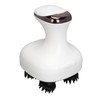 Electric Scalp Massager Red Lighting 6 Modes 4 Massage Head