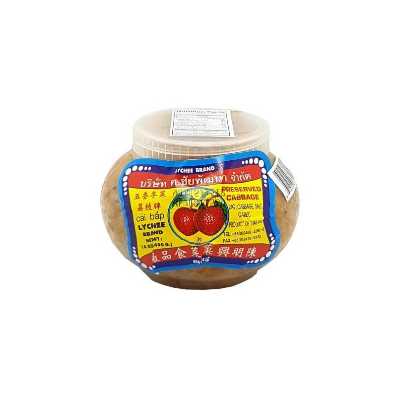 Lychee Brand Preserved Cabbage 400 g