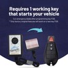 Car Keys Express Simple Key, 4-Button Black Plastic Key Fob