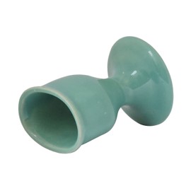 Eye Wash Cup Turquoise Color, made of Porcelain Ceramic for Keep Your Eyes Clean and Healthy with Velvet GIFT Box