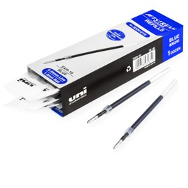 uni-ball Jetstream SXN-210 Retractable Pen Refills 1.0mm Tip Gel Ink Blue Ink (Pack of 12)