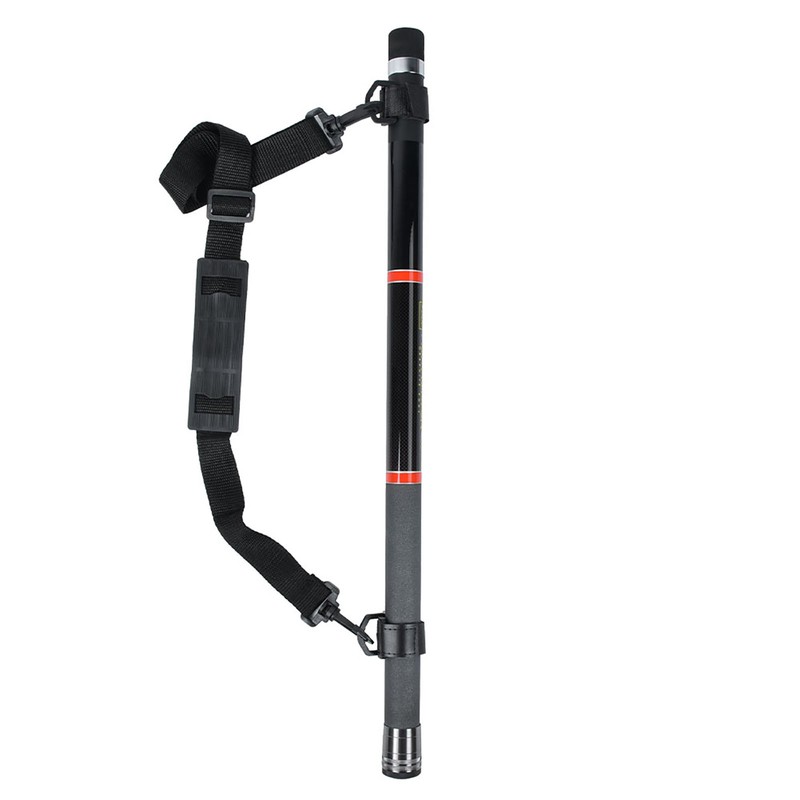 Retractable Lightweight Fishing Landing Net Rod Round Stretch Brail Pole