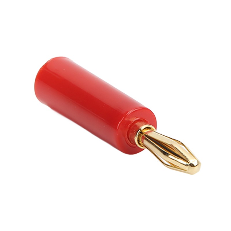 10PCS Banana Plugs 4mm Audio Jack Connector Solderless Six Blade