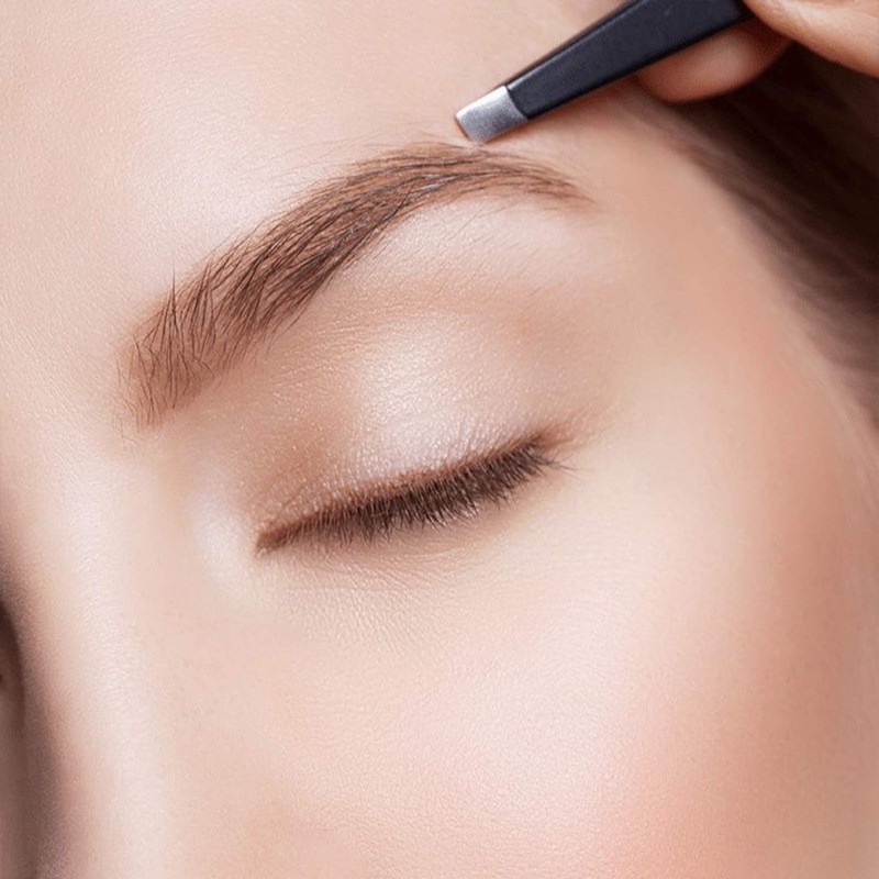 Alis Black Square Tip Tweezer | Great Precision for Hair