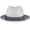 Bailey 1922 Craig Braided Fedora - Flint Gray/M