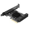 Expansion Card PCIE to 6Port SATA3.0 Hard Disk 6G PCIE3.0