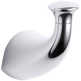 KOHLER K-37055-CP Alteo Single Robe Hook, Polished Chrome