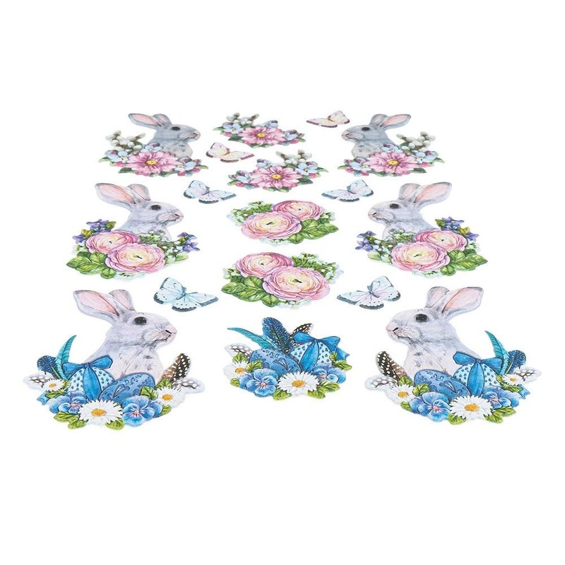 Ideen mit Herz Sticker sheet 3D relief stickers, high-quality embossed