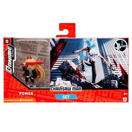 Total Anime Chainsaw Man 2-Inch Scale Chibi 3-Pack - Three 2-Inch Scale Mini-Figures with Display Bases