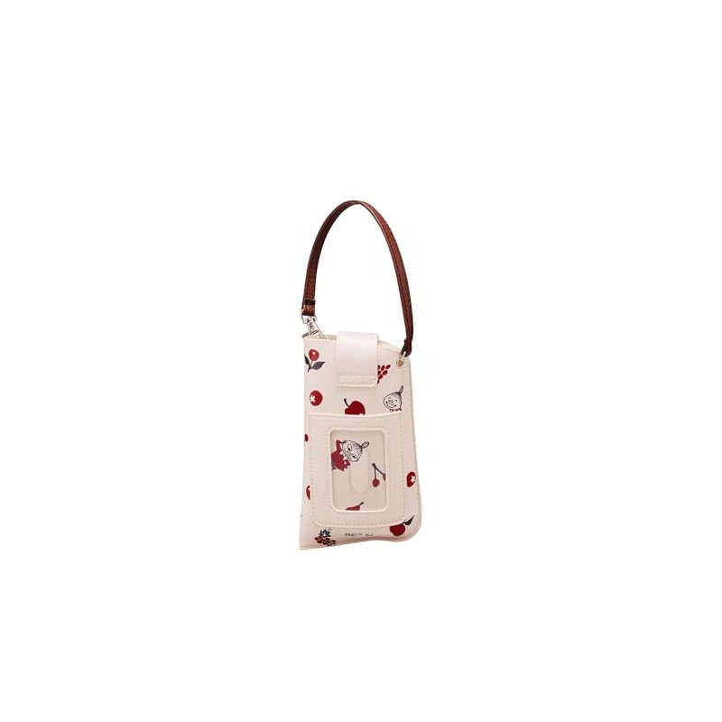 Moomin Eyeglass Case, Flat Glasses Case with Pass Case, FRUITY