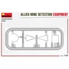 Miniart MIN35390 1:35-Allied Mine Detection Equipment Scale Model kit, Unpainted