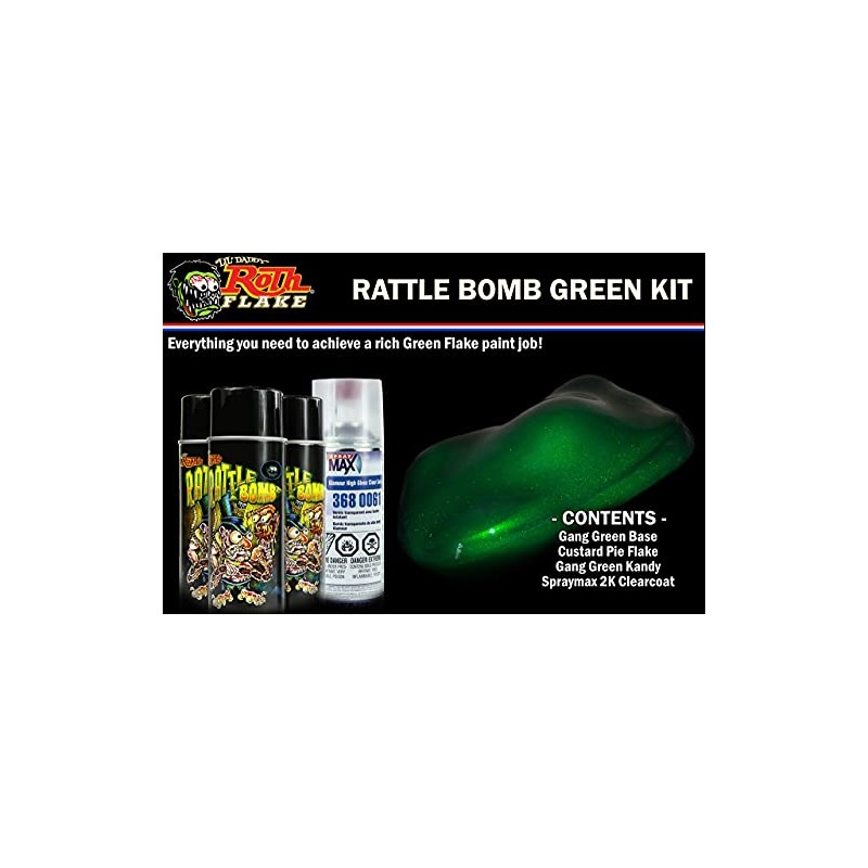 Lil Daddy Roth Rattle Bomb Kit - Green Kit -