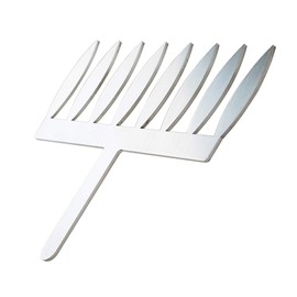 Martallato 20FH01L Frank Haasnoot Chocolate-Decoration Tool, Leaf Comb 3-1/8 Inch High