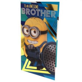 Despicable Me Brother Birthday Card