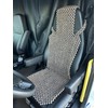 Extra Large Natural Wood Beaded Seat Cover Massaging Cooling Cushion