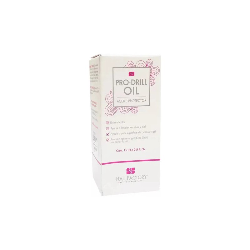 Aceite Protector De Pulido Pro Drill Oil, Nail Factory Color