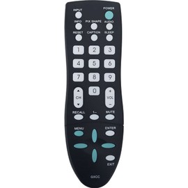GXCC Remote Control Replacement for Sanyo TV DP26649 DP26640 DP42D23 DP19648 DP39E23 DP39E63 DP46812 DP46812 DP42841 DP50843 DP50842