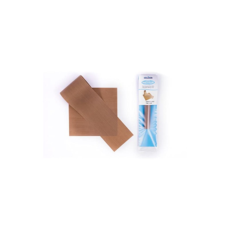 Bake-O-Glide SQPCT175 Square and Wall Liner, Woven Glass Fabric Coated
