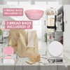 All-Inclusive 𝗣𝗥𝗘𝗠𝗜𝗨𝗠 Sourdough Starter Kit –Pink Sourdough Bread Baking Supplies