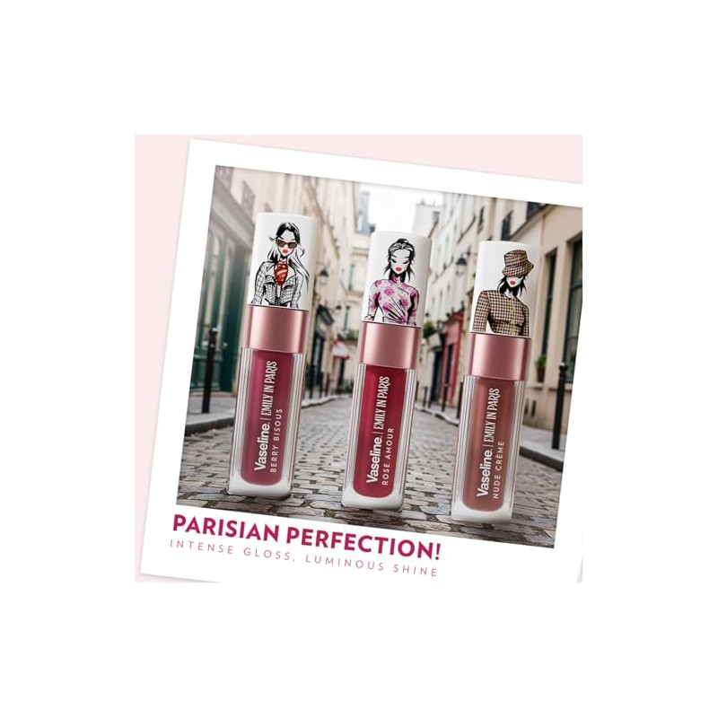 Emily in Paris Vaseline - Bálsamo Labial Líquido Color Nude