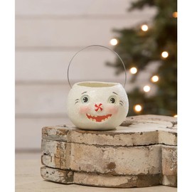 Bethany Lowe Happy Snowman Bucket Petite