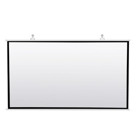 Laiaouay Portable Projector Screen for Home Theater Outdoor HD White Foldable Anti- (72Inch)